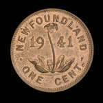 Canada, George VI, 1 cent : 1941