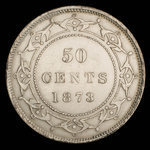 Canada, Victoria, 50 cents <br /> 1873
