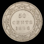 Canada, Victoria, 50 cents <br /> 1896