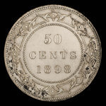 Canada, Victoria, 50 cents <br /> 1898