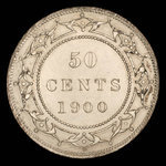 Canada, Victoria, 50 cents : 1900
