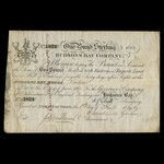 Canada, Hudson's Bay Company, 1 pound <br /> 1868