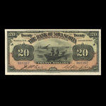 Canada, Bank of Nova Scotia, 20 dollars <br /> January 2, 1925