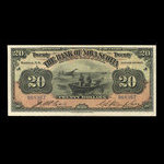 Canada, Bank of Nova Scotia, 20 dollars <br /> January 2, 1925