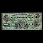 Canada, Banque de St. Jean, 10 dollars : April 1, 1906