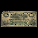 Canada, St. Stephen's Bank, 10 dollars <br /> February 1, 1892