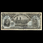 Canada, Banque d'Hochelaga, 5 dollars <br /> January 1, 1914