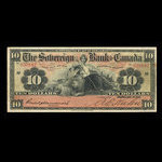 Canada, Sovereign Bank of Canada, 10 dollars <br /> May 1, 1905