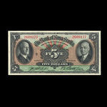 Canada, Bank of Nova Scotia, 5 dollars <br /> January 2, 1935