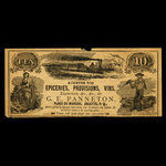 Canada, G.E. Panneton, no denomination <br /> 1887