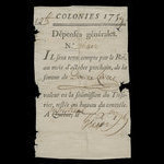 Canada, French Colonial Authorities, 12 livres <br /> November 1, 1759