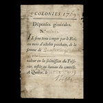 Canada, French Colonial Authorities, 96 livres <br /> November 1, 1759