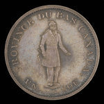 Canada, Bank of Montreal, 1/2 penny : 1844