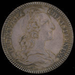 France, Louis XV, no denomination : 1758