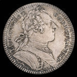 France, Louis XV, no denomination <br /> 1754