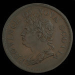 Canada, Province of Nova Scotia, 1 penny <br /> 1824