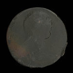 Canada, unknown, 1/2 penny <br /> 1838