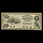 Canada, Jewett & Pitcher, 2 dollars <br /> December 1, 1873