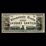 Canada, Jacques Cartier House, 50 cents <br /> 1915