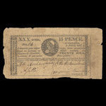 Canada, P.U. Archambault, 30 sous : July 8, 1837