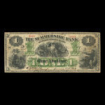 Canada, Summerside Bank of Prince Edward Island, 1 dollar <br /> December 1, 1884