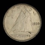 Canada, George VI, 10 cents <br /> 1950