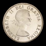 Canada, Elizabeth II, 1 dollar <br /> 1953