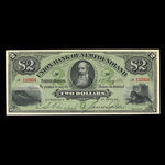 Canada, Union Bank of Newfoundland, 2 dollars <br /> May 1, 1882