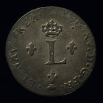 France, Louis XV, 2 sous <br /> 1764