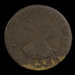 Canada, unknown, 1/2 penny <br /> 1811