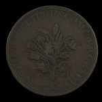 Canada, Dexter Chapin, 1 sou <br /> 1838
