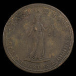 Canada, Lesslie & Sons, 1/2 penny <br /> 1828