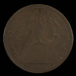 Canada, unknown, 1/2 penny <br /> 1816