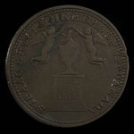 Canada, unknown, 1/2 penny <br /> 1816