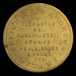 Canada, Pritchard & Andrews, no denomination <br /> 1895