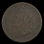 Canada, unknown, 1/2 penny <br /> 1832