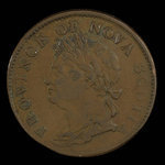 Canada, Province of Nova Scotia, 1/2 penny <br /> 1824