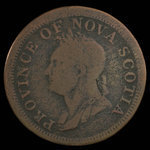 Canada, Province of Nova Scotia, 1 penny <br /> 1832