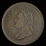 Canada, Province of Nova Scotia, 1 penny <br /> 1832