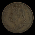 Canada, Province of Nova Scotia, 1/2 penny <br /> 1832