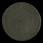 Canada, Province of Nova Scotia, 1 penny <br /> 1840