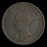 Canada, Province of Nova Scotia, 1/2 penny <br /> 1840