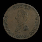 Canada, unknown, 1/2 penny <br /> 1814