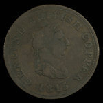 Canada, unknown, 1/2 penny <br /> 1815