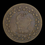 Canada, unknown, 1/2 penny <br /> 1812