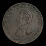 Canada, unknown, 1/2 penny <br /> 1813