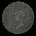 Canada, unknown, 1/2 penny <br /> 1805