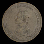 Canada, unknown, 1 penny <br /> 1813