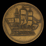 Canada, unknown, 1/2 penny <br /> 1835