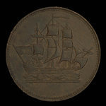 Canada, unknown, 1/2 penny <br /> 1835